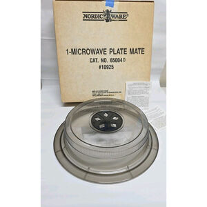 Vintage Nordic Ware Microwave Plate Mate Cover Splatter Lid